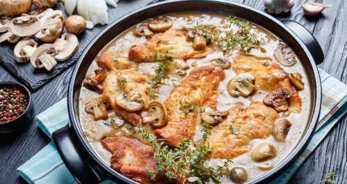 🥘 Recept: Pileći file u sosu od pečuraka