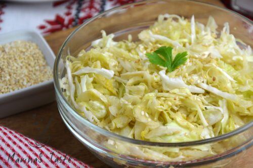 🥬 Salata od kupusa – osvežavajući klasik uz svako jelo