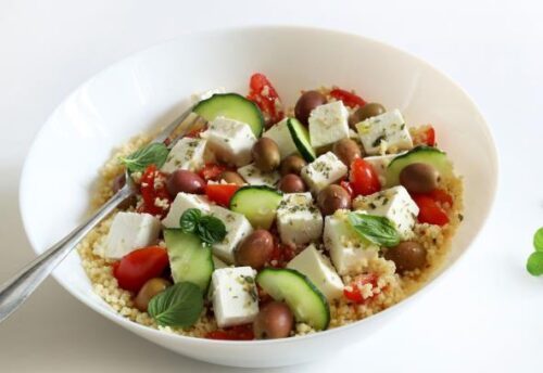 🥗 Recept: Mediteranska salata sa fetom i maslinama